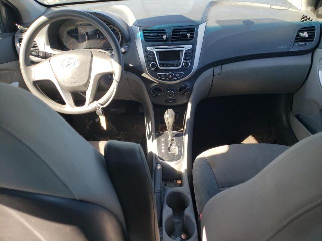 KMHCT4AE4EU671012 - 2014 HYUNDAI ACCENT GLS GRAY photo 8