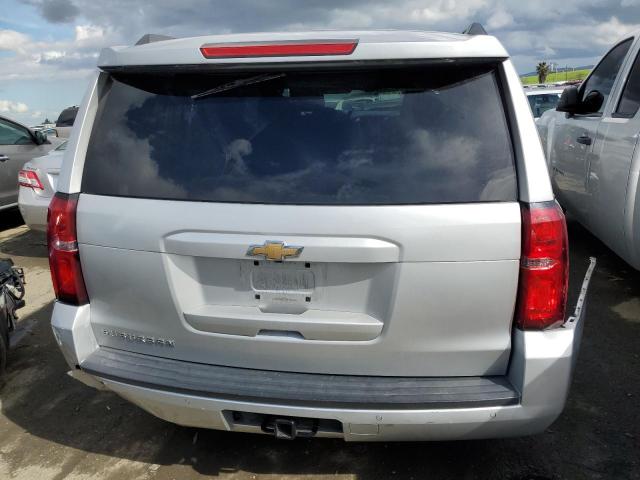 1GNSKHKC3JR106245 - 2018 CHEVROLET SUBURBAN K1500 LT SILVER photo 6