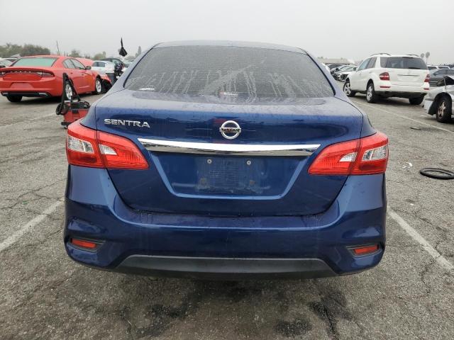 3N1AB7AP9KY206948 - 2019 NISSAN SENTRA S BLUE photo 6