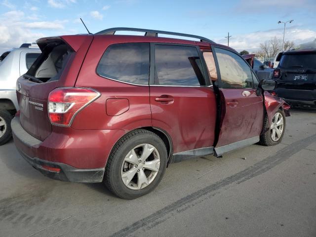 JF2SJAHC3EH449127 - 2014 SUBARU FORESTER 2.5I LIMITED RED photo 3