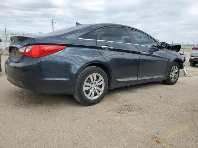 5NPEB4AC1DH602589 - 2013 HYUNDAI SONATA GLS BLUE photo 3