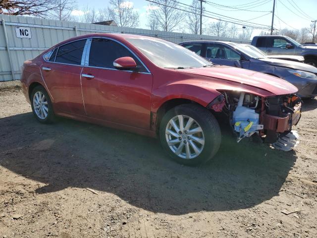 1YVHZ8CH4B5M02287 - 2011 MAZDA 6 I RED photo 4