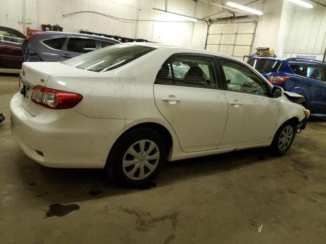 JTDBU4EE0B9142436 - 2011 TOYOTA COROLLA BASE WHITE photo 3