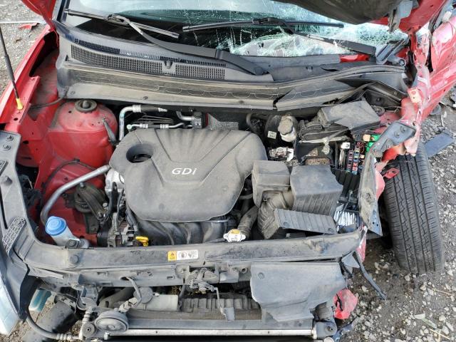 KNDJT2A58D7600022 - 2013 KIA SOUL RED photo 11