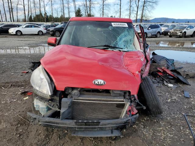 KNDJT2A58D7600022 - 2013 KIA SOUL RED photo 5