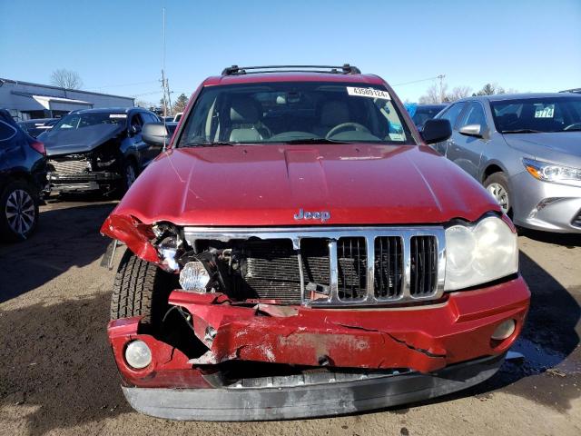 1J8HR58296C146098 - 2006 JEEP GRAND CHER LIMITED MAROON photo 5