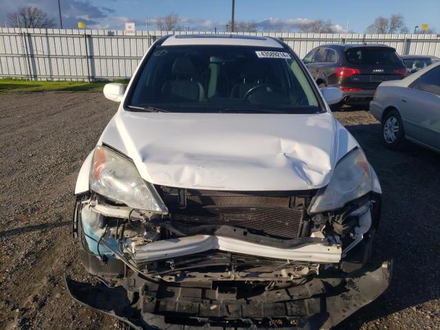 5J6RE3H72AL019493 - 2010 HONDA CR-V EXL WHITE photo 5