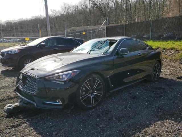 JN1EV7EL0JM390503 - 2018 INFINITI Q60 LUXE 300 BLACK photo 1