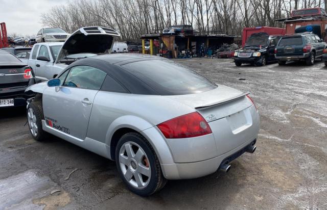 TRUWT28N611004889 - 2001 AUDI TT QUATTRO SILVER photo 3