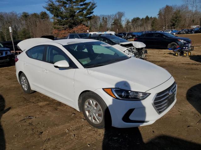 5NPD74LF0HH207314 - 2017 HYUNDAI ELANTRA SE WHITE photo 4