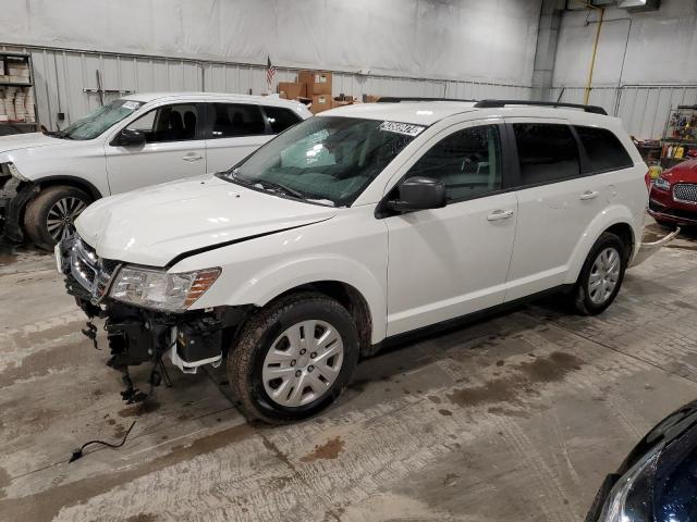 3C4PDCAB7GT101229 - 2016 DODGE JOURNEY SE WHITE photo 1