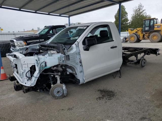 3GCNAAED8PG288599 - 2023 CHEVROLET SILVERADO C1500 WHITE photo 1