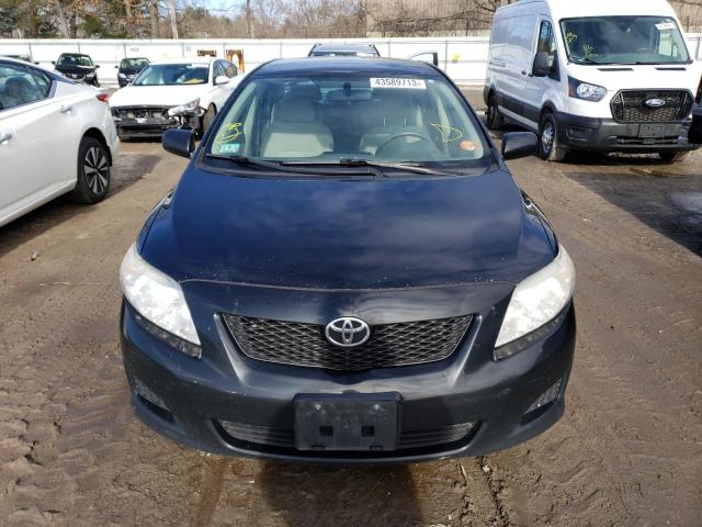 JTDBU4EE2A9117150 - 2010 TOYOTA COROLLA LE BASE BLACK photo 5
