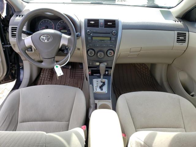 JTDBU4EE2A9117150 - 2010 TOYOTA COROLLA LE BASE BLACK photo 8