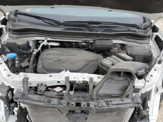 5FNYF8H5XNB019129 - 2022 HONDA PASSPORT EXL WHITE photo 11