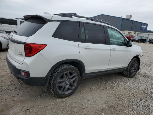 5FNYF8H5XNB019129 - 2022 HONDA PASSPORT EXL WHITE photo 3