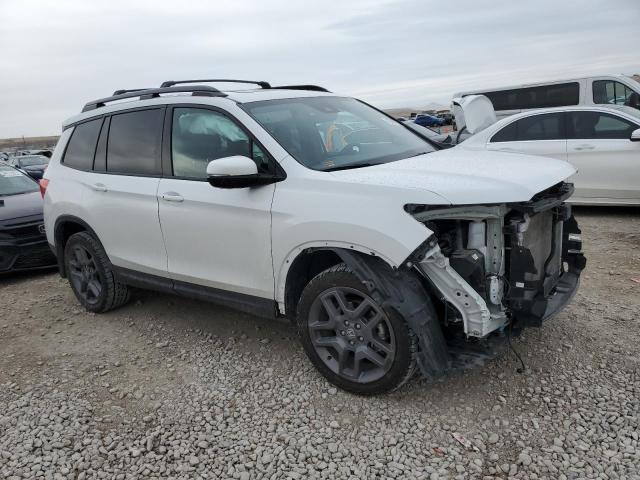 5FNYF8H5XNB019129 - 2022 HONDA PASSPORT EXL WHITE photo 4