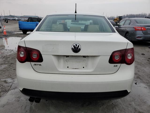 3VWJM71K88M106610 - 2008 VOLKSWAGEN JETTA S WHITE photo 6