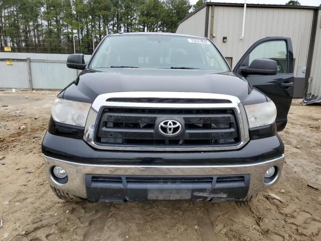 5TFUY5F12CX239438 - 2012 TOYOTA TUNDRA DOUBLE CAB SR5 BLACK photo 5