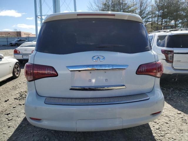 JN8AZ2NF5C9516698 - 2012 INFINITI QX56 WHITE photo 6