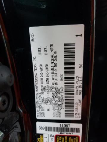 5TFNA5DB6PX113688 - 2023 TOYOTA TUNDRA CREWMAX PLATINUM Qara foto 12