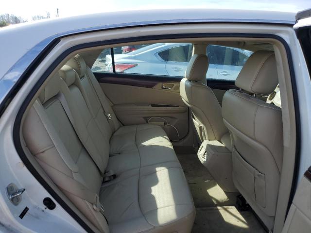 4T1BK3DBXBU394436 - 2011 TOYOTA AVALON BAS 白色 照片 10