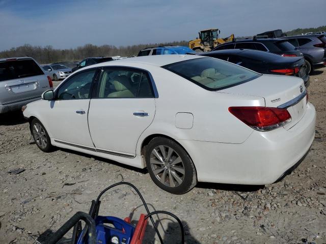 4T1BK3DBXBU394436 - 2011 TOYOTA AVALON BAS 白色 照片 2