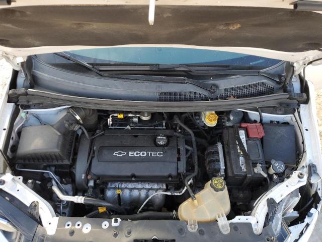 1G1JA5SH3F4200317 - 2015 CHEVROLET SONIC LS 白色 照片 11