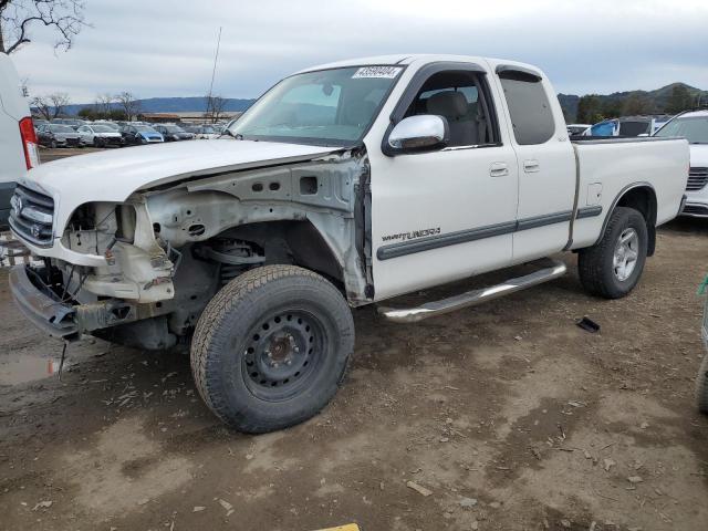 5TBRT34112S294987 - 2002 TOYOTA TUNDRA ACCESS CAB WHITE photo 1