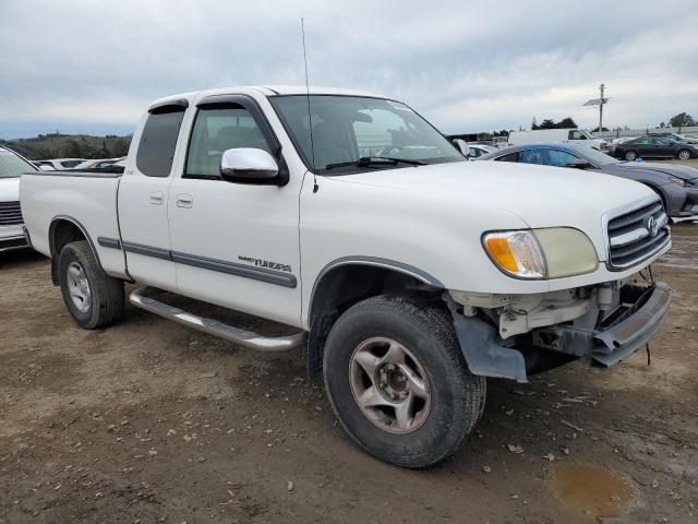 5TBRT34112S294987 - 2002 TOYOTA TUNDRA ACCESS CAB თეთრი ფოტო 4