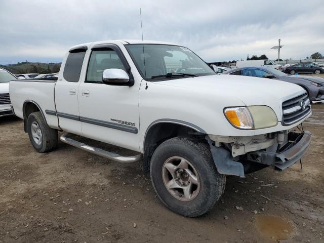 5TBRT34112S294987 - 2002 TOYOTA TUNDRA ACCESS CAB WHITE photo 4