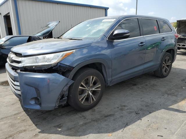 5TDZARFH1HS031403 - 2017 TOYOTA HIGHLANDER LE BLUE photo 1