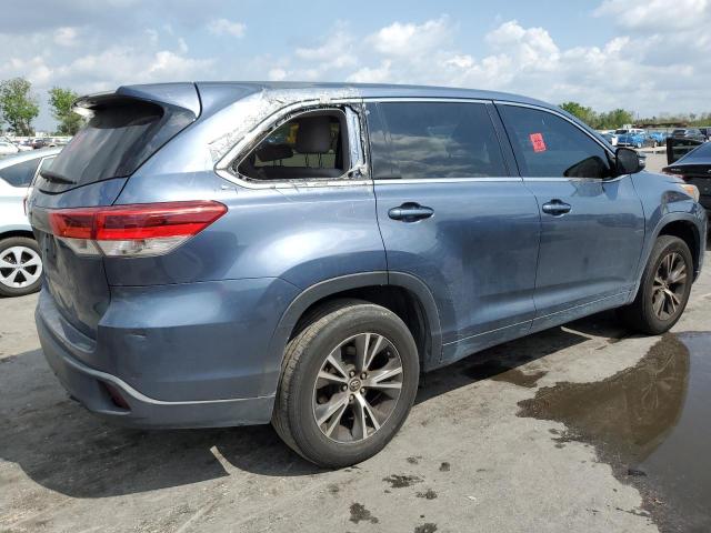 5TDZARFH1HS031403 - 2017 TOYOTA HIGHLANDER LE BLUE photo 3