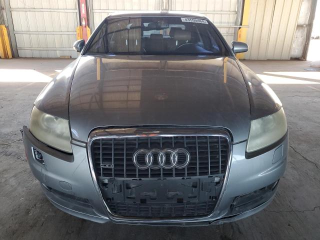 WAUEH74F97N056115 - 2007 AUDI A6 S-LINE QUATTRO GRAY photo 5