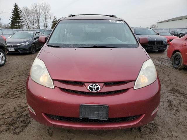 5TDZK23C27S056855 - 2007 TOYOTA SIENNA CE BURGUNDY photo 5