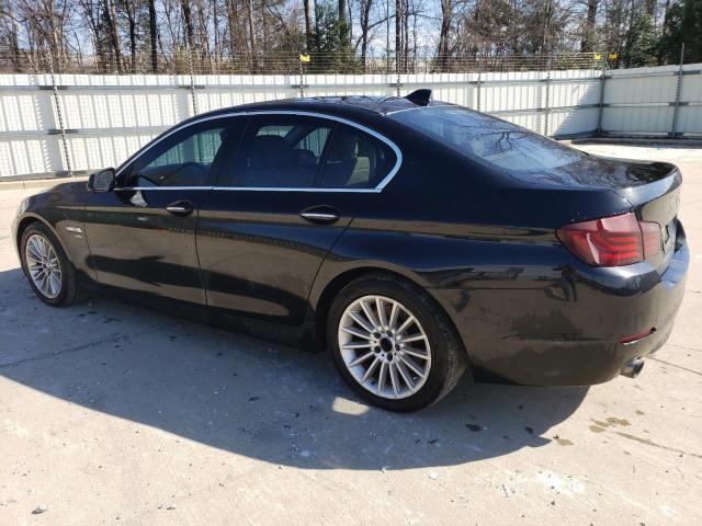 WBAFU7C57BC875167 - 2011 BMW 535 XI BLACK photo 2