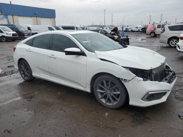 19XFC1F74KE019284 - 2019 HONDA CIVIC EXL თეთრი ფოტო 4