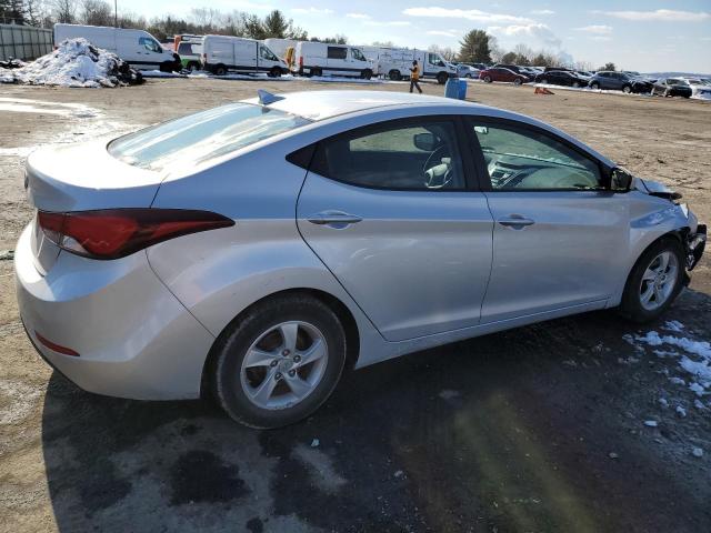 KMHDH4AE3FU229507 - 2015 HYUNDAI ELANTRA SE SILVER photo 3