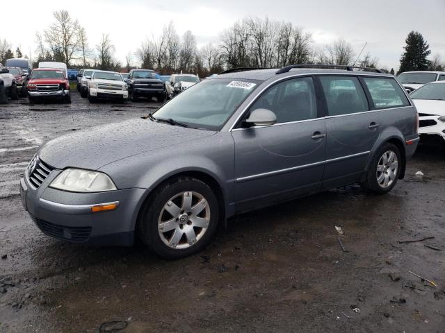 WVWCE63B75E015930 - 2005 VOLKSWAGEN PASSAT GLS TDI GRAY photo 1