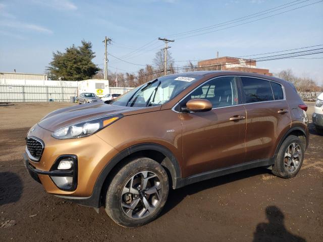 KNDPMCAC1L7709741 - 2020 KIA SPORTAGE LX BROWN photo 1