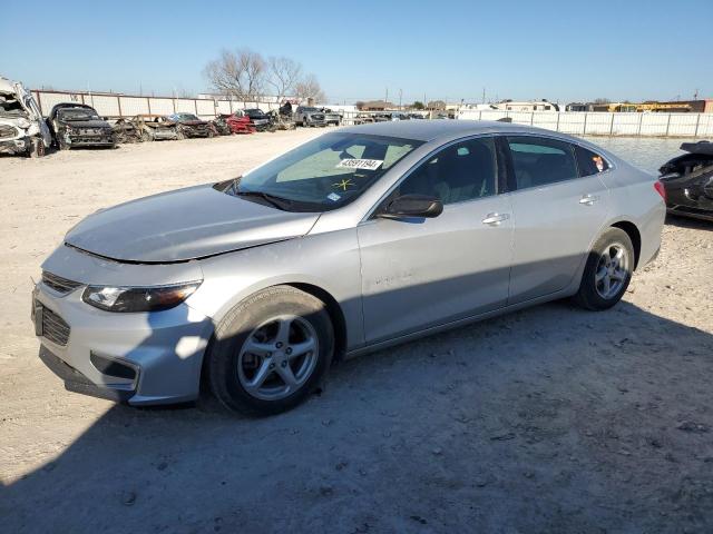 1G1ZB5STXJF235065 - 2018 CHEVROLET MALIBU LS SILVER photo 1