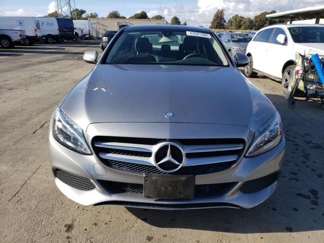 55SWF4JB8FU091544 - 2015 MERCEDES-BENZ C 300 GRAY photo 5