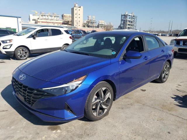 KMHLS4AGXPU503673 - 2023 HYUNDAI ELANTRA SEL BLUE photo 1