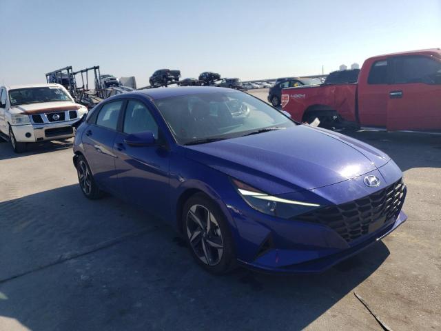 KMHLS4AGXPU503673 - 2023 HYUNDAI ELANTRA SEL BLUE photo 4