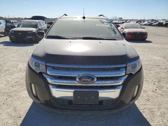 2FMDK3JCXEBA44255 - 2014 FORD EDGE SEL BLACK photo 5