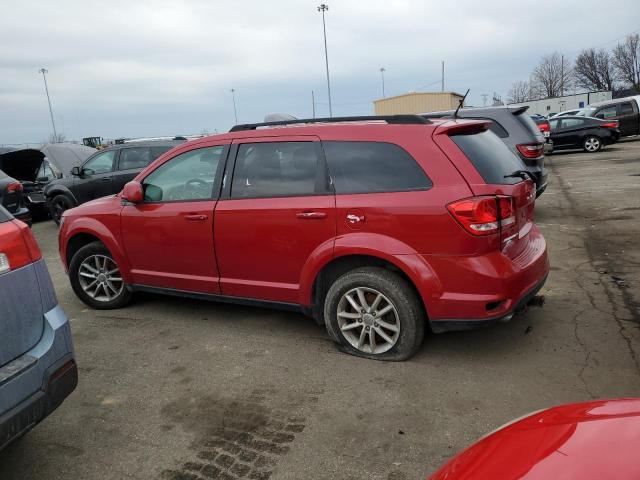 3C4PDCBGXGT134865 - 2016 DODGE JOURNEY SXT RED photo 2