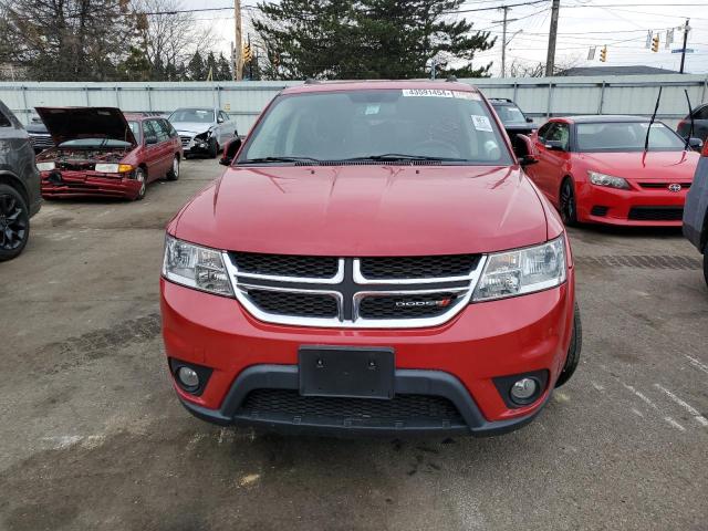 3C4PDCBGXGT134865 - 2016 DODGE JOURNEY SXT RED photo 5