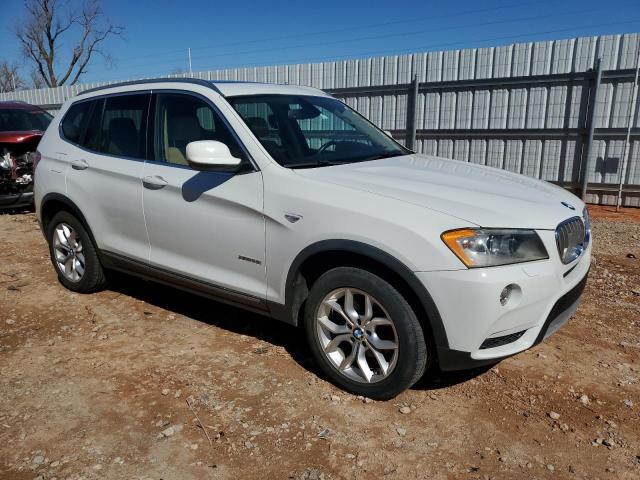 5UXWX7C52BL732944 - 2011 BMW X3 XDRIVE35I WHITE photo 4