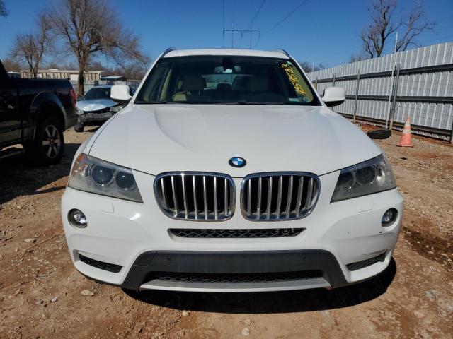 5UXWX7C52BL732944 - 2011 BMW X3 XDRIVE35I WHITE photo 5