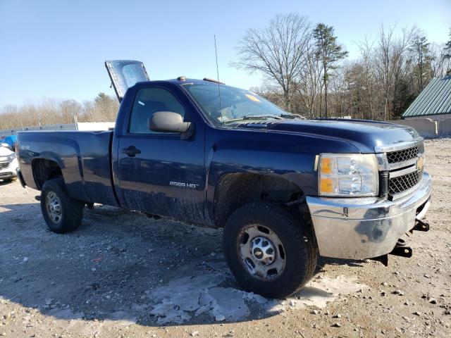 1GC0KVCG3BF131150 - 2011 CHEVROLET SILVERADO K2500 HEAVY DUTY BLUE photo 4